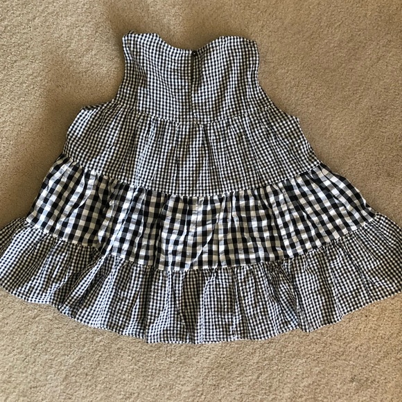 ASOS DESIGN tank in black gingham. Size US 4. - Picture 8 of 9